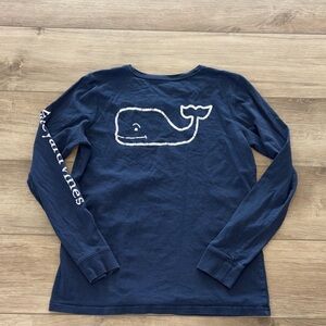 Vineyard Vines Dark Blue woman’s  Long Sleeve Tee size small